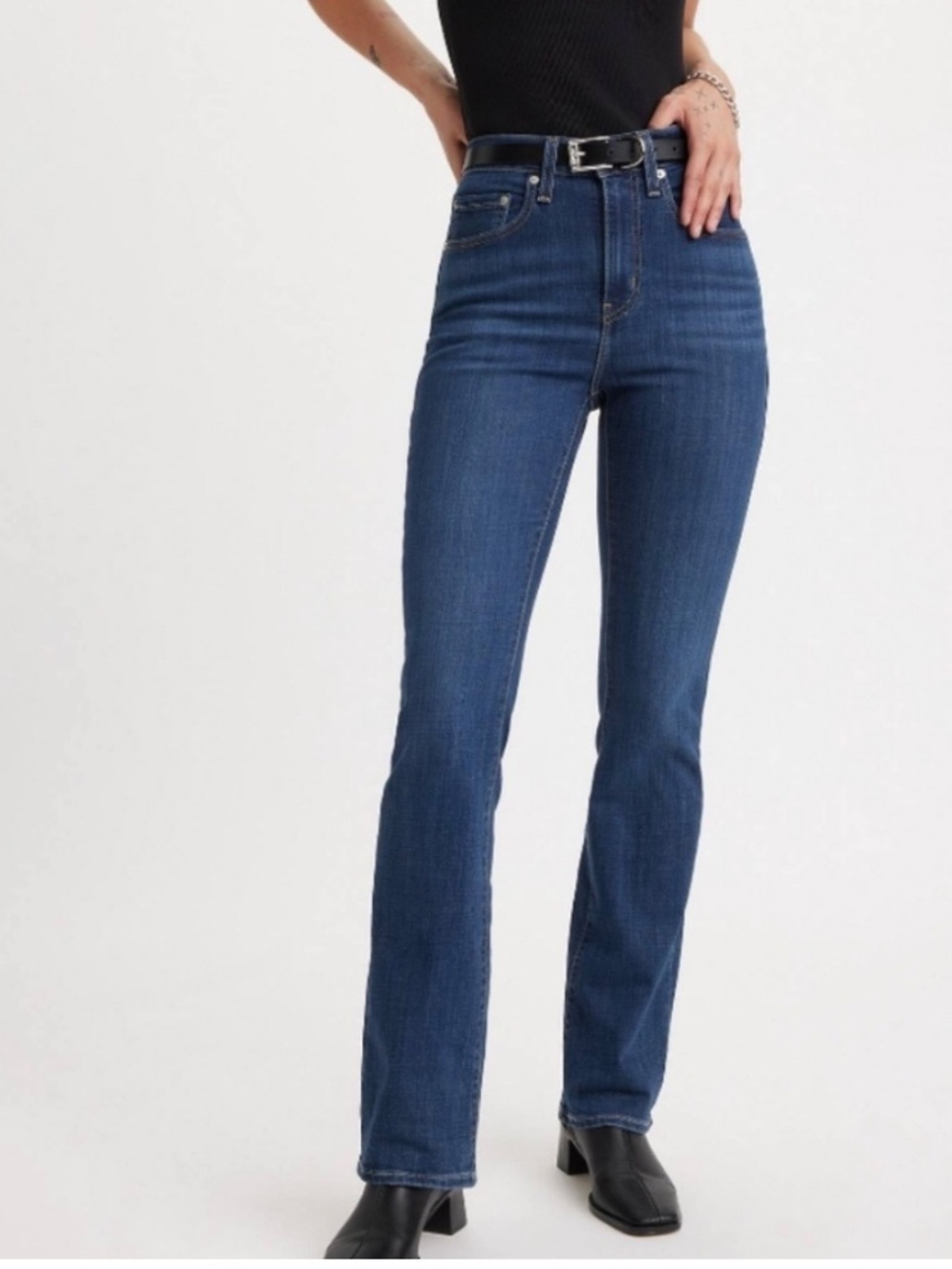 Levi's 725 High Rise Bootcut Denim Jeans